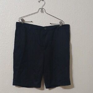 "Make Offer" Dockers Black Flat Front Shorts